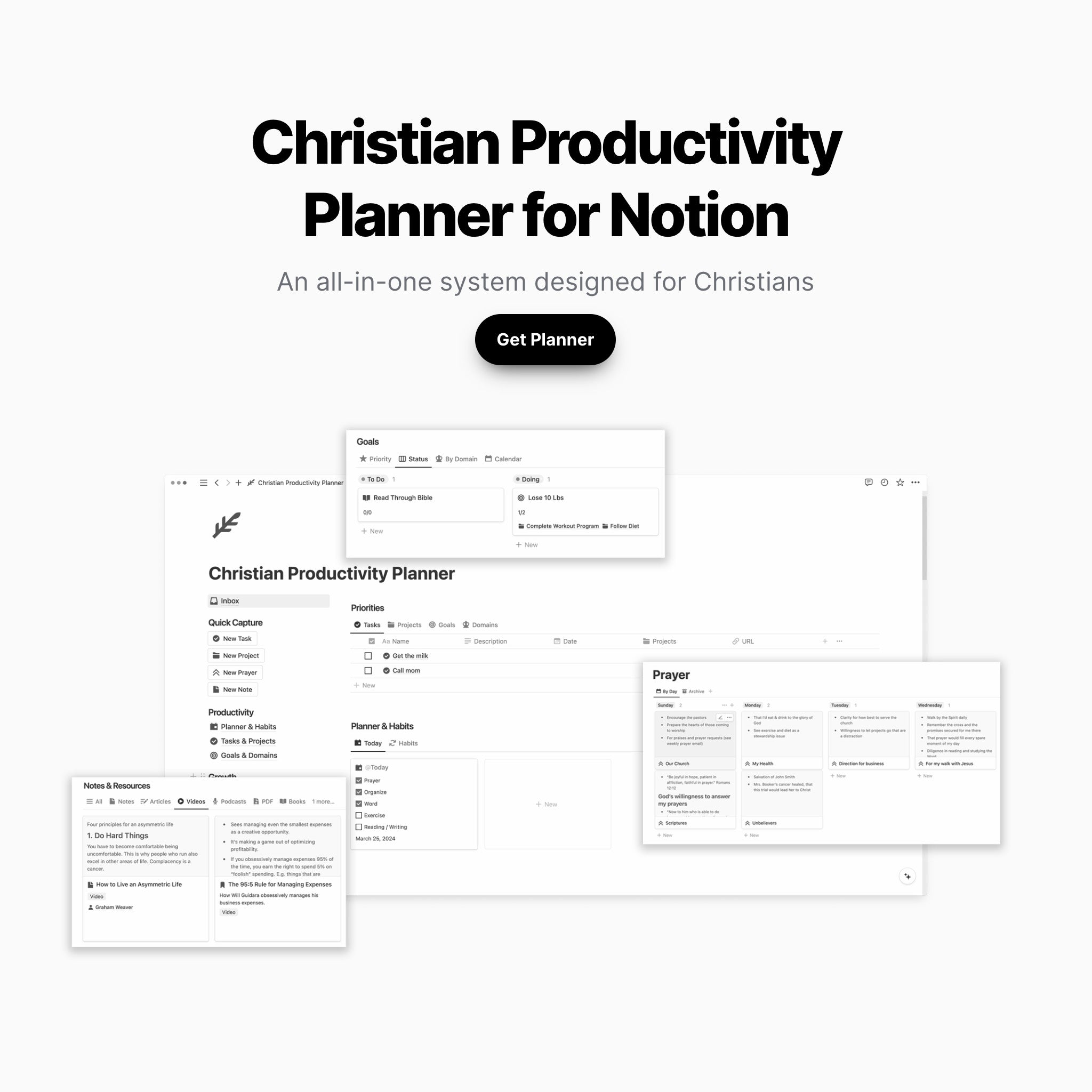 Christian Productivity Planner image 0