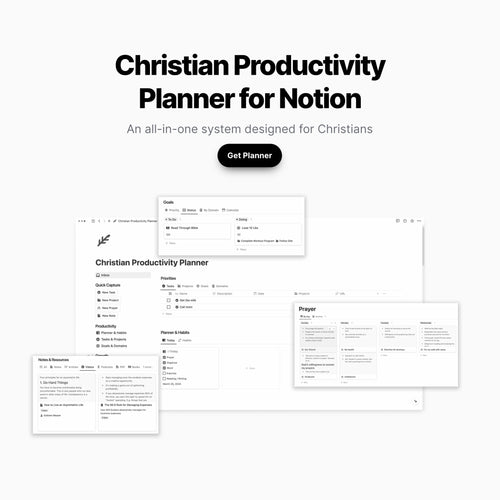Christian Productivity Planner image 0